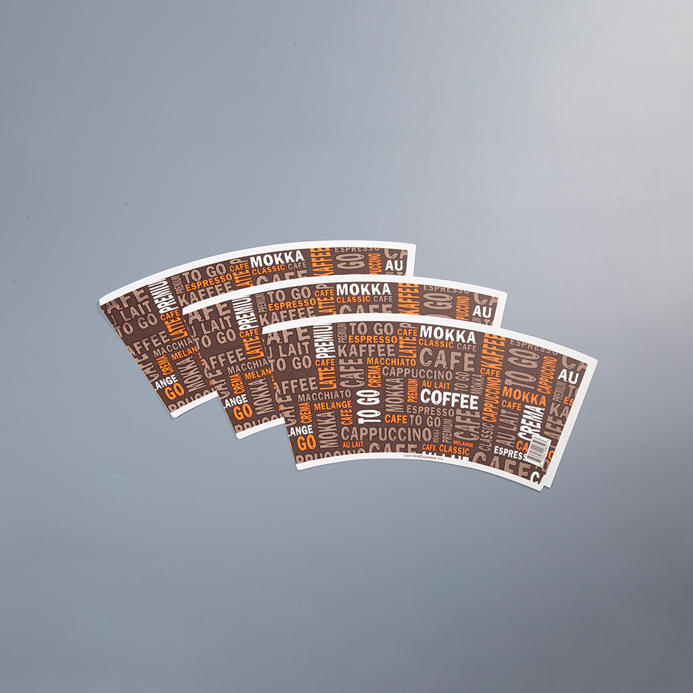 Einzelner PE-beschichteter Pappbecherventilator